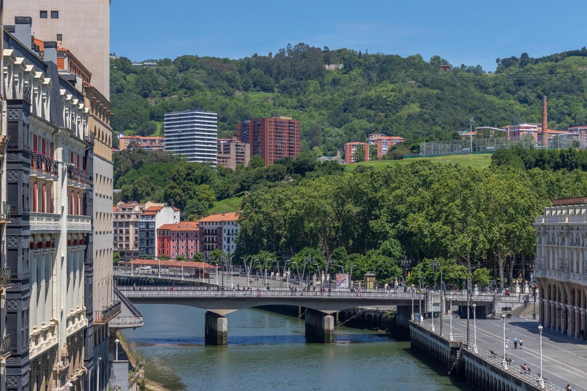 Apartamento Con Vistas A La Ria Bilbao Eksteriør bilde