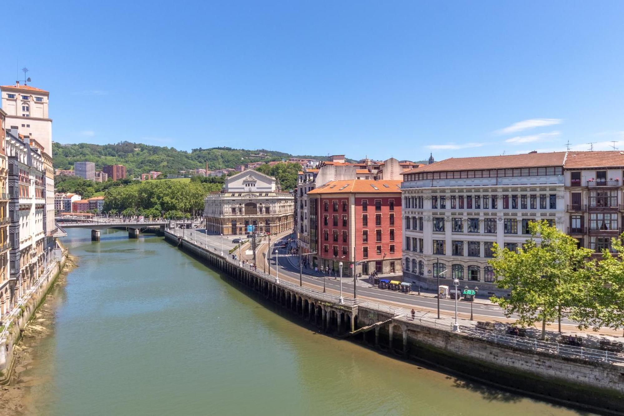 Apartamento Con Vistas A La Ria Bilbao Eksteriør bilde